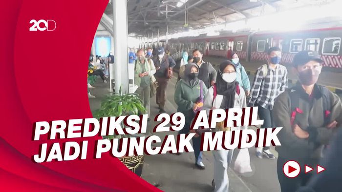 11 Ribu Pemudik Tiba di Stasiun Wilayah PT. KAI Daop 6 Yogyakarta