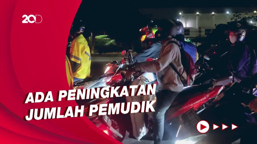 H-5 Lebaran, Pemudik Bermotor Mulai Padati Jalur Arteri Kalimalang