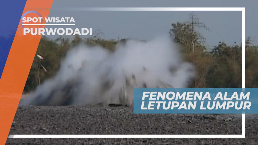 Bledug Kuwu, Fenomena Alam Letupan Lumpur di Purwodadi Jawa Tengah