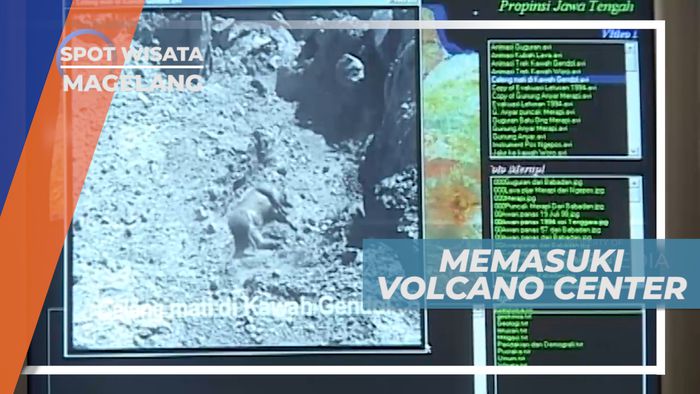 Volcano Centre, Tempat Pusat Informasi Mengenai Gunung Merapi, Magelang