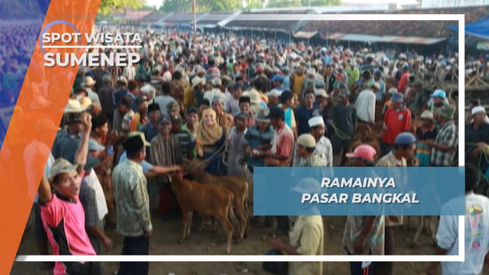 Pasar Bangkal, Sentra Jual-beli Sapi di Sumenep Jawa Timur