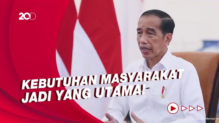 Jokowi: Ironis! RI Produsen Minyak Sawit Terbesar Sulit Dapat Minyak Goreng