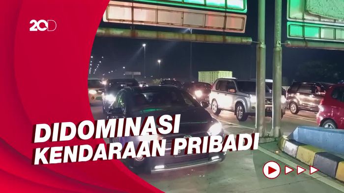 Malam Ini, GT Cikampek Utama dari Arah Jakarta Padat!