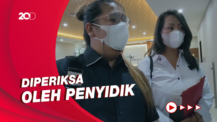 Korban DNA Pro Inisial INH Sambangi Bareskrim Polri