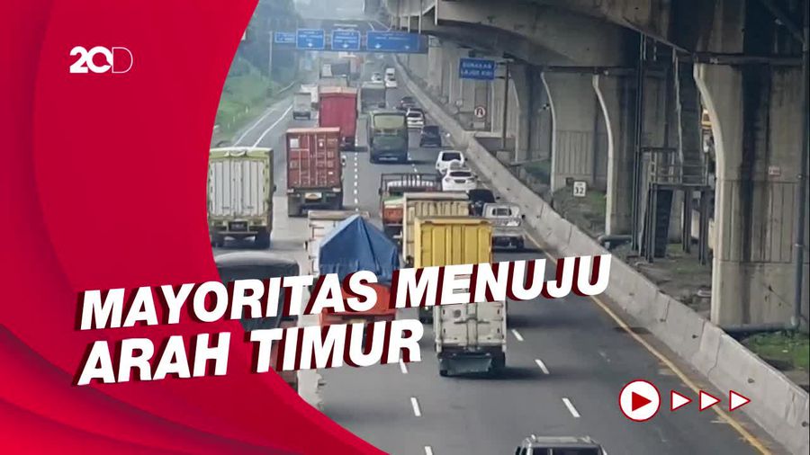 Jelang Lebaran, Lebih Dari 700 Ribu Kendaraan Telah Tinggalkan Jabotabek