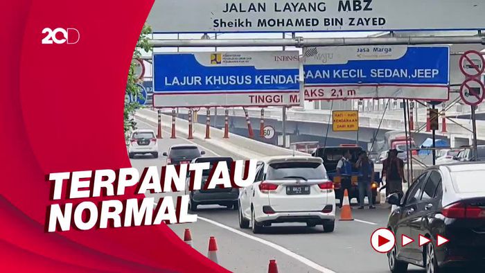 Sempat Ditutup Pagi Tadi Gegara Macet, MBZ Kembali Dibuka