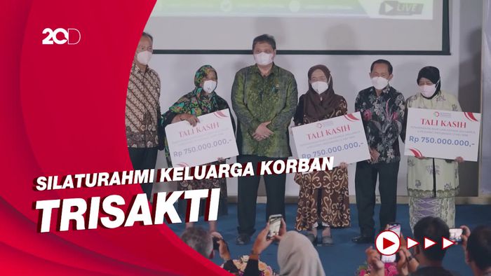 Airlangga Hartarto Bertemu Keluarga Korban Trisakti 98
