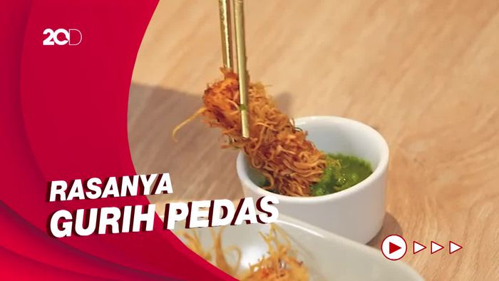 Bikin Laper: Uniknya Camilan Keju India Saus Hijau di Golden Joy