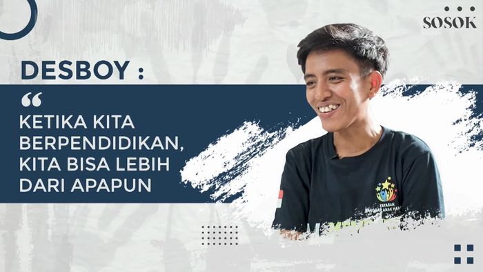 Sosok Desboy, Pelindung Anak Jalanan Tanah Merah