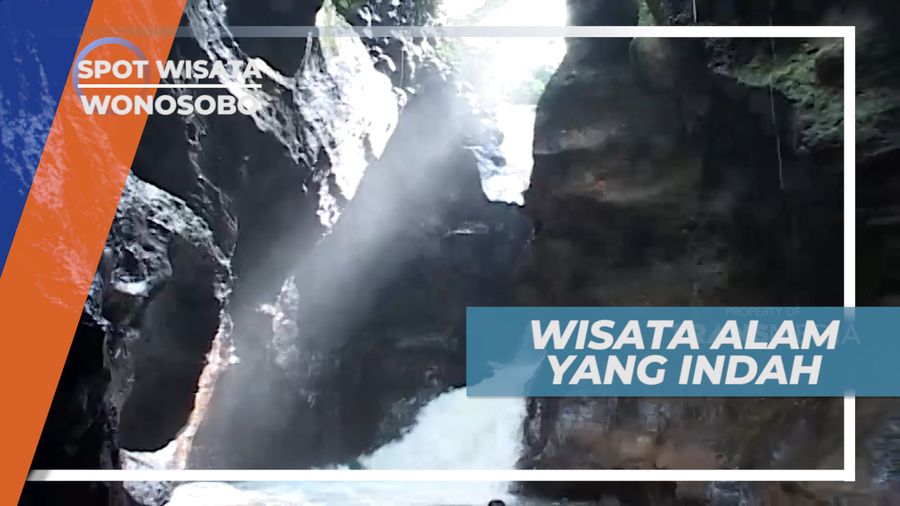 Air Terjun Unik, Dapat Diakses Melalui Lorong, Wonosobo