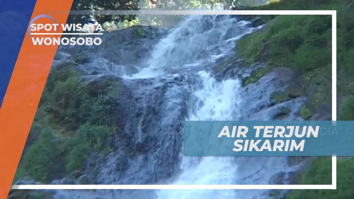 Air Terjun Sikarim, Keindahan Air Meluncur Setinggi 80 Meter, Wonosobo