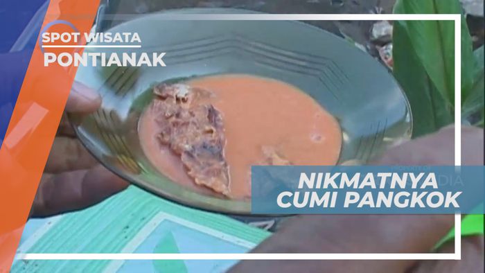 Dibakar Menggunakan Arang, Lezatnya Cumi Pangkok Pontianak