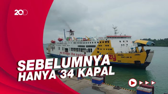 Imbas Macet Parah, ASDP Kini Operasionalkan 40 Kapal di Pelabuhan Merak