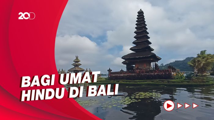 Keindahan Pura Ulundanu Beratan yang Jadi Tempat Ibadah