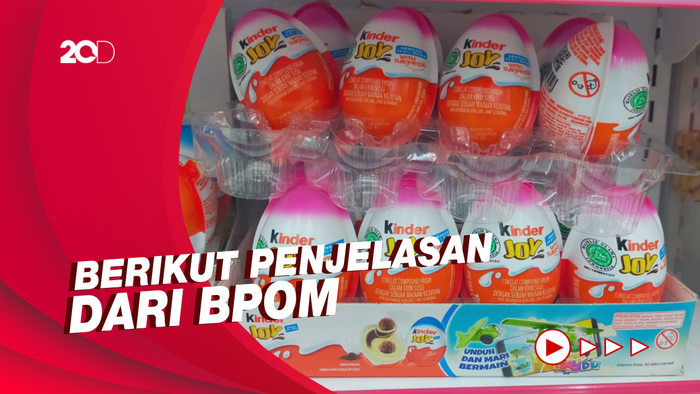Kinder Joy Boleh Dijual Lagi! BPOM Nyatakan Aman dari Salmonella