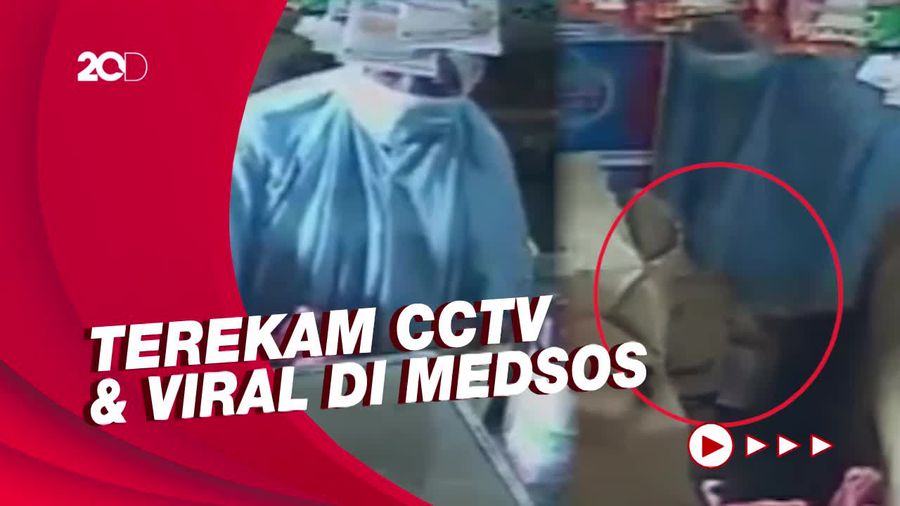 Heboh! Emak di Labura Curi 1 Tin Rokok Dijepit Paha, Begini Aksinya...