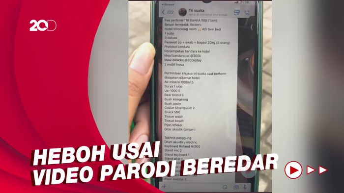 Klarifikasi Tri Suaka soal Riders hingga Batal Manggung di Bogor