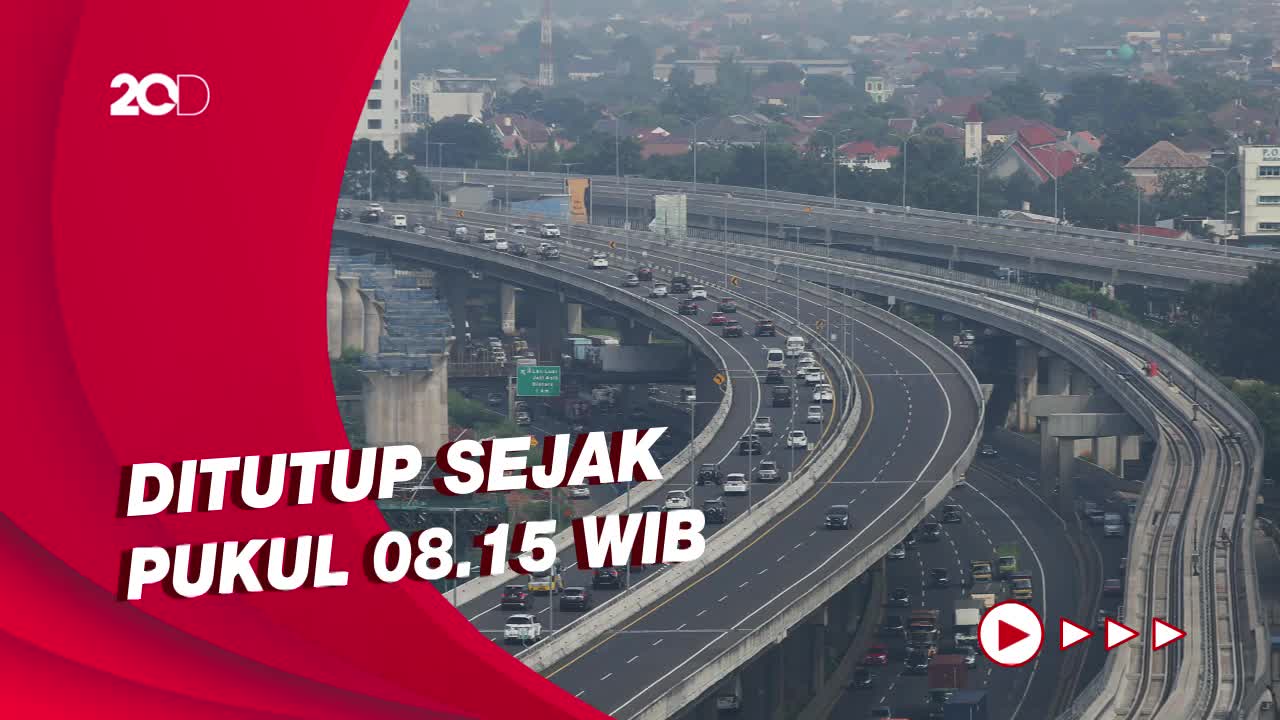 Sempat Ditutup Pagi Tadi, Tol Layang MBZ Sudah Kembali Dibuka