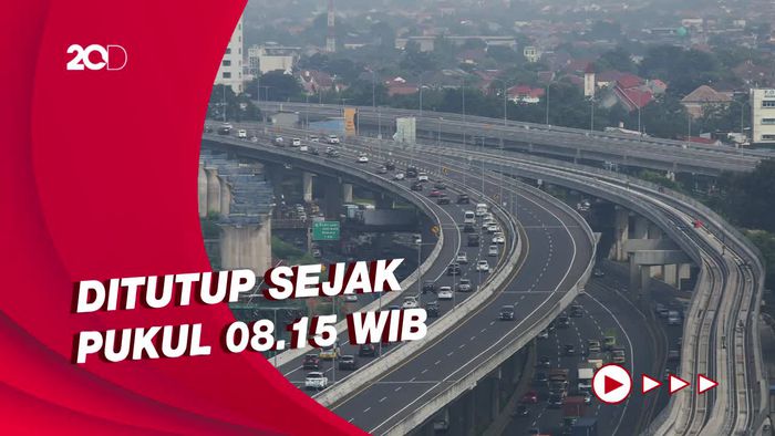 Sempat Ditutup Pagi Tadi, Tol Layang MBZ Sudah Kembali Dibuka
