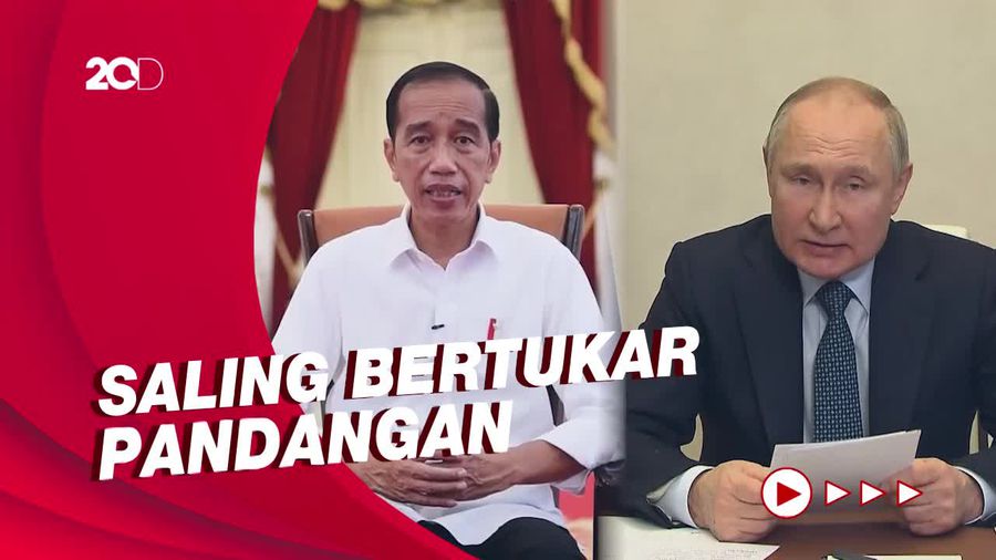 Jokowi Telepon Putin, Bahas Apa?