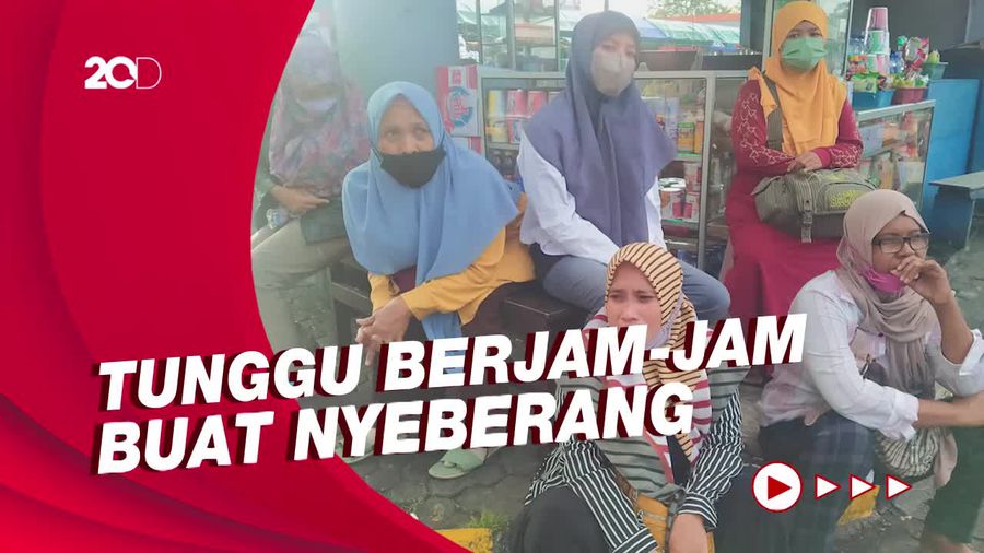 Sudah Jatuh Tertimpa Tangga, Pemudik Ini Ditinggal Mobil Travel dan Kapal