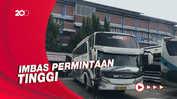 H-3 Lebaran, Tiket Bus di Terminal Bekasi Naik Nyaris 2 Kali Lipat