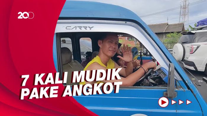 Pemudik dari Depok Naik Angkot ke Lampung: Murah-Bisa Angkut Banyak