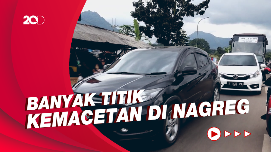 Jalur Selatan Padat, Nagreg-Limbangan Butuh 3 Jam!