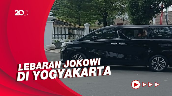 Momen Kedatangan Jokowi di Yogyakarta pada H-2 Lebaran