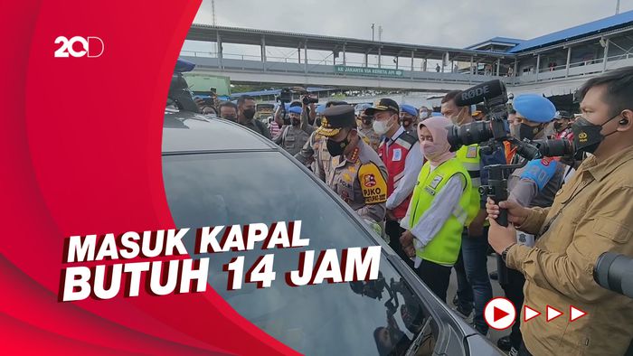 Pelabuhan Merak di H-2 Lebaran Masih Macet, Kapolri Cek Langsung