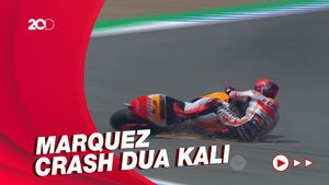 Quartararo Tercepat di Latihan Bebas Kedua MotoGP Spanyol, Marquez Crash