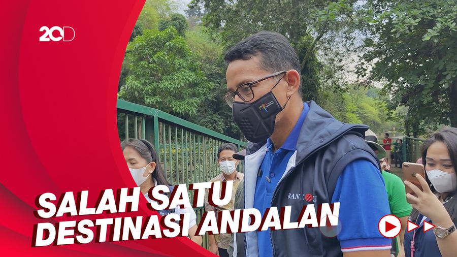 Sandiaga Tinjau Ragunan, Mau Pastikan Kesiapan Hadapi Lonjakan Pengunjung