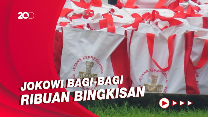 Semringahnya Warga Yogya, Bisa Ketemu Jokowi dan Dapat Bingkisan