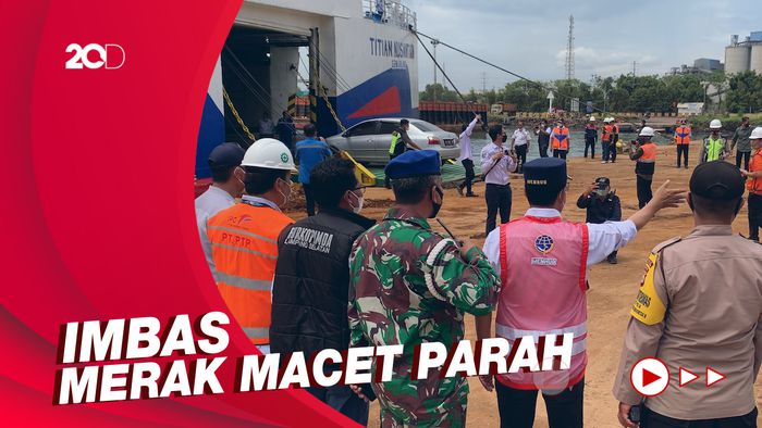 Urai Kemacetan di Merak, Menhub Buka 2 Pelabuhan Tambahan