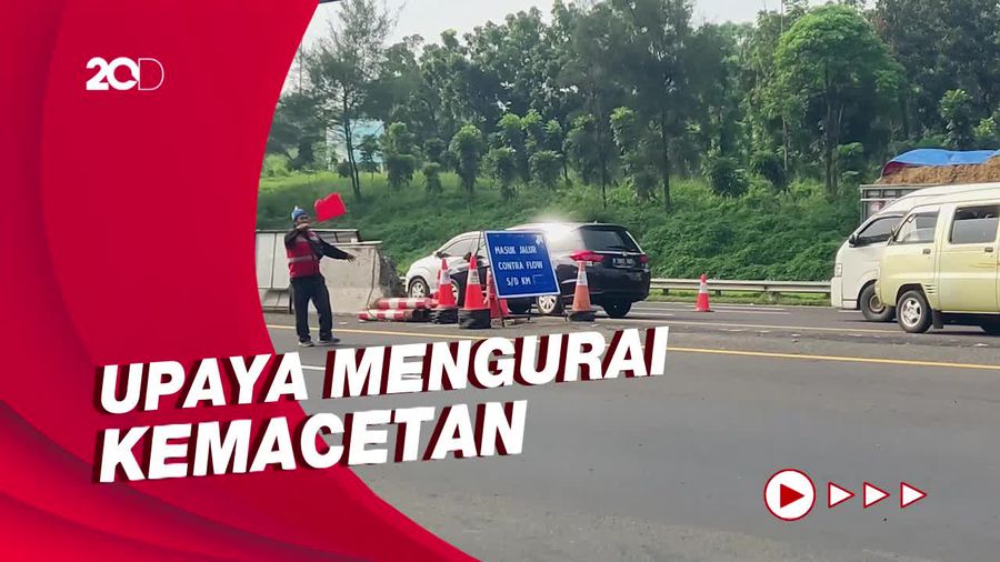 Sempat Macet, Polisi Berlakukan Contraflow di Tol Japek KM 47