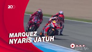 Sengit! Aleix, Marquez, dan Miller Rebutan Podium MotoGP Spanyol