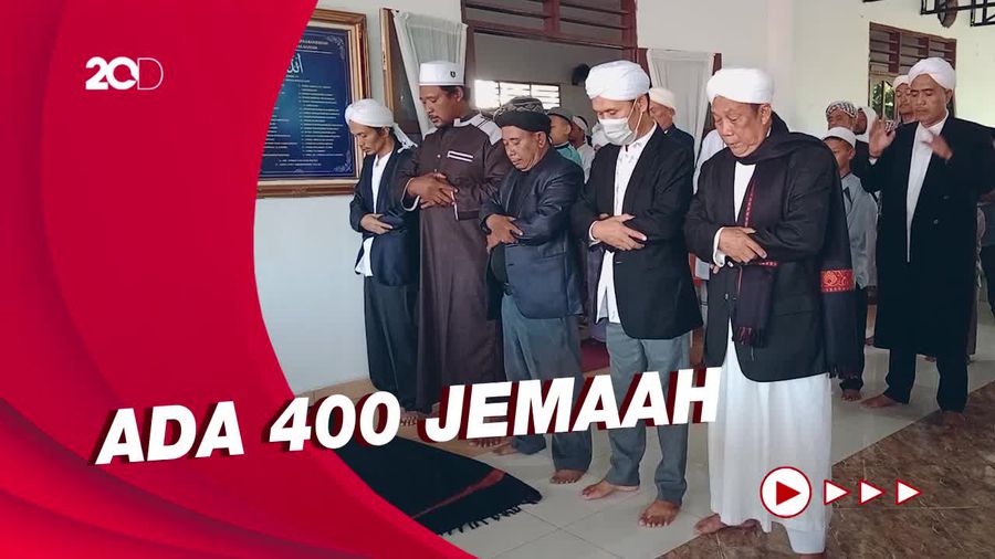Momen Tarekat Naqsabandiyah Sumut Gelar Salat Idul Fitri Hari Ini