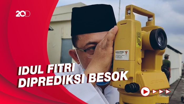 Hasil Pengamatan Kanwil Kemenag DKI, Posisi Hilal Capai 4 Derajat
