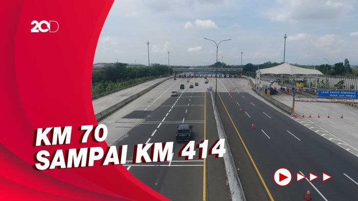 One Way Cikatama-Kalikangkung Berakhir, Lalin kembali Normal