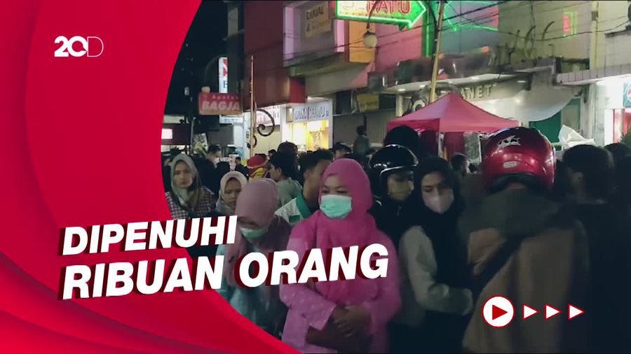 Malam Takbiran, Lautan Manusia Padati Pengkolan Garut