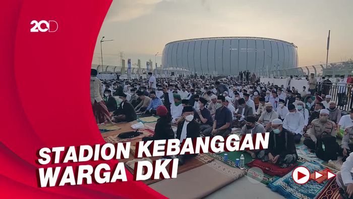 Kesan Warga Salat Id Perdana di JIS: Senang Bisa Jadi Bagian Sejarah