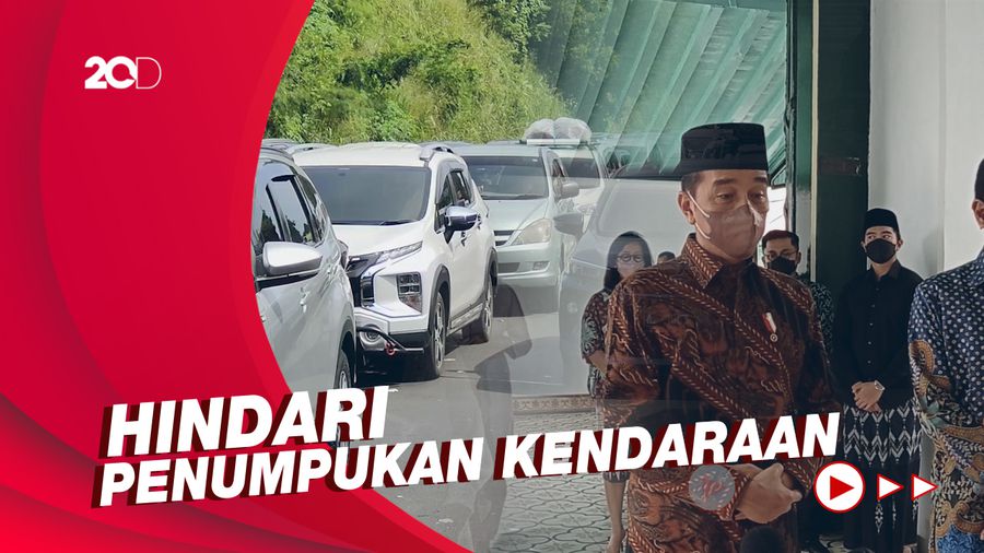 Jokowi Imbau Pemudik Tak Balik Serentak pada Sabtu dan Minggu