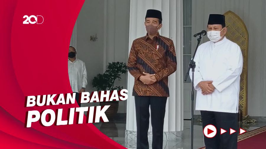 Pertemuan Tempe Bacem-Opor Ayam Prabowo-Jokowi di Yogyakarta