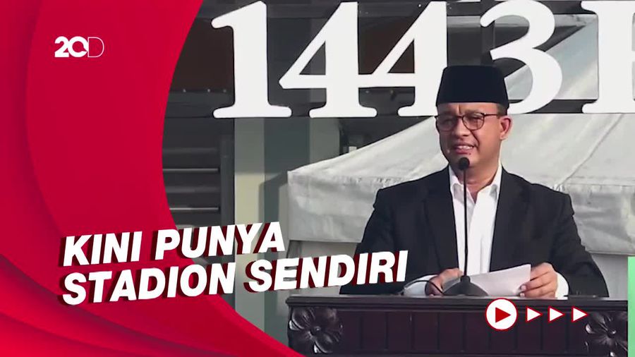 Salat Id Perdana di JIS, Anies: Kemenangan Jakarta