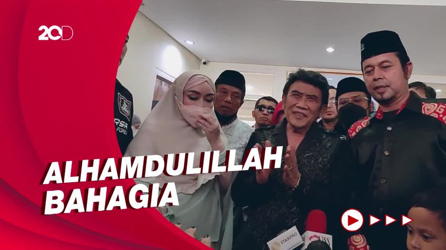 Bahagianya Rhoma Irama Kembali Bertemu Ridho Rhoma