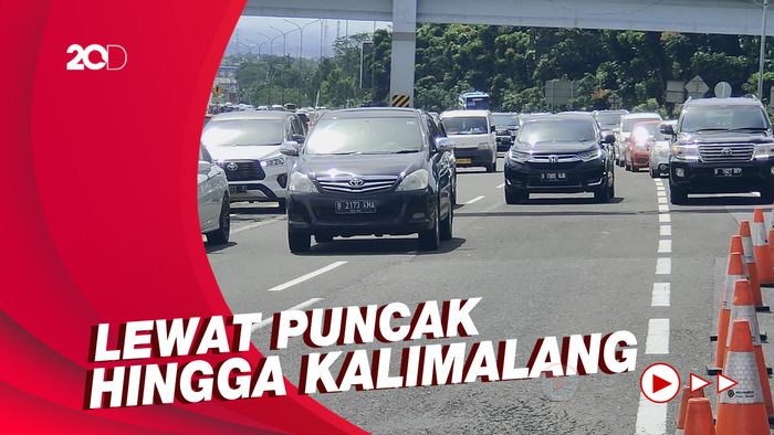 Jakarta-Bandung Kena One Way Arus Balik? Ini Rute Alternatifnya