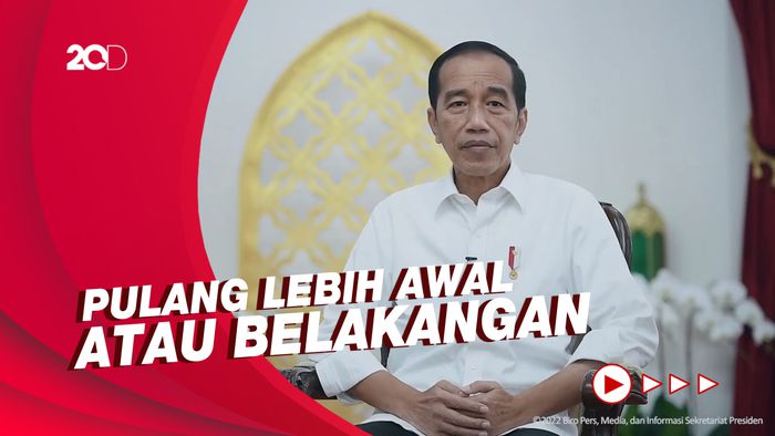 Puncak Arus Balik Diprediksi 6-8 Mei, Jokowi Beri Pesan Ini