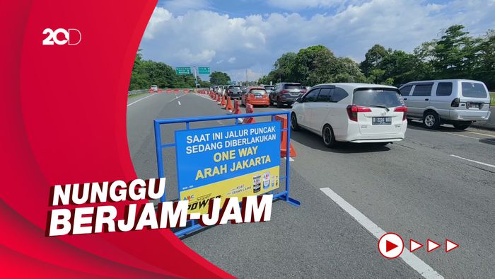 Wisatawan Kecewa dengan One Way Puncak-Jakarta: Kita Pengin Berlibur