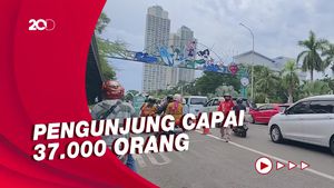 Pengunjung Ancol Melonjak, Antrean Mengular di Gerbang Masuk