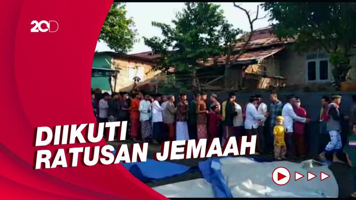 Jemaah Aboge di Purbalingga Baru Gelar Salat Id Hari Ini